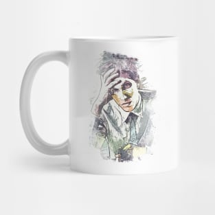 Bobby Fischer ✪ A TRIBUTE to The Legend ✪  Abstract Portrait of a chess master Mug